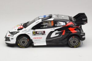 Toyota GR Yaris Rally1 #5 S. Pajari / E. Malkonen Rally Kenya 2025 IXO 1:18 18RMC246 Metal - imaginea 3 din 6