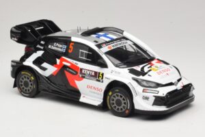 Toyota GR Yaris Rally1 #5 S. Pajari / E. Malkonen Rally Kenya 2025 IXO 1:18 18RMC246 Metal - imaginea 4 din 6