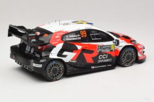 Toyota GR Yaris Rally1 #99 O. Solberg / E. Edmondson Rally Monte Carlo Winner 2026 IXO 1:18 18RMC269A Metal - imaginea 2 din 6