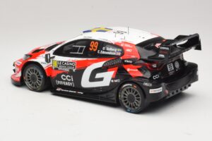 Toyota GR Yaris Rally1 #99 O. Solberg / E. Edmondson Rally Monte Carlo Winner 2026 IXO 1:18 18RMC269A Metal - imaginea 5 din 6