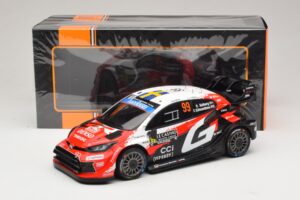 Toyota GR Yaris Rally1 #99 O. Solberg / E. Edmondson Rally Monte Carlo Winner 2026 IXO 1:18 18RMC269A Metal - imaginea 6 din 6
