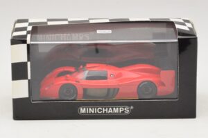 Toyota GT-One TS020 Street Roșu Minichamps 1:43 433991603 Metal - imaginea 5 din 5