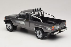 Toyota Hilux N50 Xtra Cab 4x4 Gri Metalizat KK-Scale 1:18 KKDC181563 Metal - imaginea 5 din 6