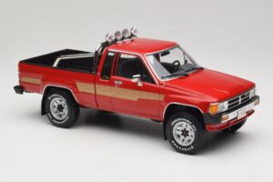 Toyota Hilux N50 Xtra Cab 4x4 Roșu KK-Scale 1:18 KKDC181562 Metal - imaginea 4 din 6