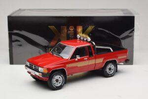 Toyota Hilux N50 Xtra Cab 4x4 Roșu KK-Scale 1:18 KKDC181562 Metal - imaginea 6 din 6