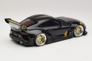 Toyota Supra GR A90 Pandem V1.0 Negru TopSpeed 1:18 TS0307 Rășină - imaginea 2 din 6