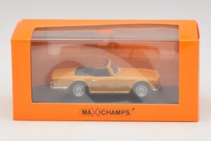 Triumph TR6 Portocaliu Maxichamps 1:43 940132571 Metal - imaginea 5 din 5