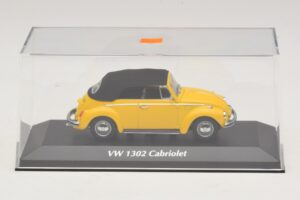 Volkswagen 1302 Cabriolet Galben Maxichamps 1:43 940055030 Metal - imaginea 4 din 5
