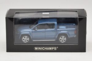 Volkswagen Amarok Albastru Metalizat Cutie De Înlocuire Minichamps 1:43 436058362-R1 Metal - imaginea 5 din 5