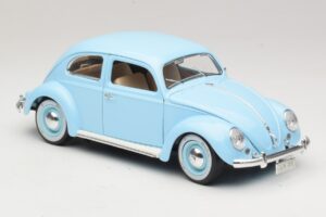 Volkswagen Beetle Albastru Bburago 1:18 3381 Metal - imaginea 6 din 8