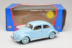 Volkswagen Beetle Albastru Bburago 1:18 3381 Metal - imaginea 8 din 8