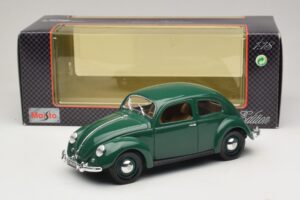 Volkswagen Beetle Verde Maisto 1:18 32820 Metal - imaginea 8 din 8