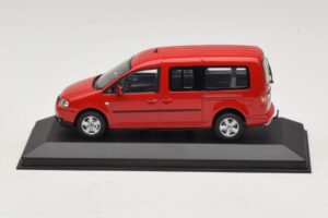Volkswagen Caddy 2K Bus Roșu Minichamps 1:43 CADDY009 Metal