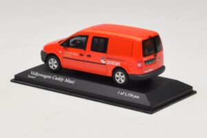 Volkswagen Caddy Maxi Mk3 Norway Post Minichamps 1:43 403057005 Metal - imaginea 3 din 5