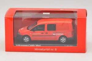 Volkswagen Caddy Maxi Mk3 Norway Post Minichamps 1:43 403057005 Metal - imaginea 5 din 5