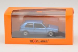 Volkswagen Golf GTI Mk2 Albastru Metalizat Maxichamps 1:43 940054120 Metal - imaginea 5 din 5