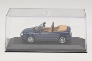 Volkswagen Golf Mk4 Cabriolet Albastru Ediție Dealer Minichamps 1:43 GOLF005 Metal - imaginea 4 din 5