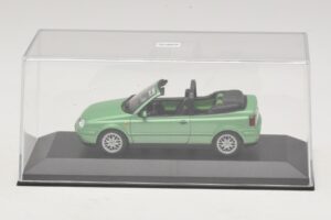 Volkswagen Golf Mk4 Cabriolet Verde Metalizat Minichamps 1:43 430058335 Metal - imaginea 4 din 5