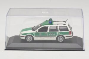 Volkswagen Golf Mk4 Variant Polizei Minichamps 1:43 430056090 Metal - imaginea 4 din 5