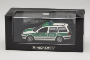 Volkswagen Golf Mk4 Variant Polizei Minichamps 1:43 430056090 Metal - imaginea 5 din 5