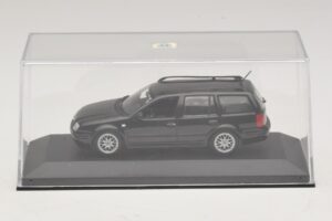 Volkswagen Golf Mk4 Variant Sport Highline BBS Edition Negru Minichamps 1:43 GOLF008 Metal - imaginea 4 din 5