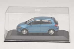 Volkswagen Golf Plus Mk5 Albastru Metalizat Cutie De Înlocuire Minichamps 1:43 GOLF02-R1 Metal - imaginea 4 din 5