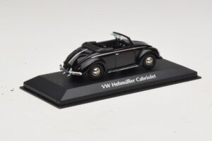 Volkswagen Hebmuller Cabriolet Negru Maxichamps 1:43 940052130 Metal - imaginea 2 din 5