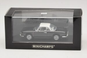 Volkswagen Karmann Ghia Negru cu acoperiș alb Minichamps 1:43 430050224 Metal - imaginea 5 din 5