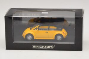 Volkswagen New Beetle Cabriolet Galben Minichamps 1:43 BEETLE002 Metal - imaginea 5 din 5