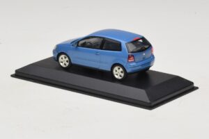 Volkswagen Polo 9N3 Albastru Minichamps 1:43 POLO001 Metal - imaginea 3 din 5