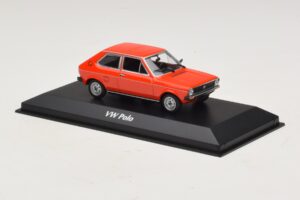 Volkswagen Polo Mk1 Roșu Maxichamps 1:43 940050500 Metal - imaginea 3 din 5