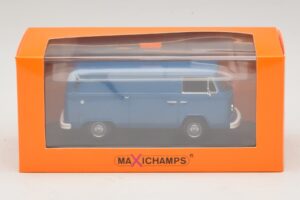 Volkswagen T2b Furgonetă De Livrare Albastru Maxichamps 1:43 940053061 Metal - imaginea 5 din 5