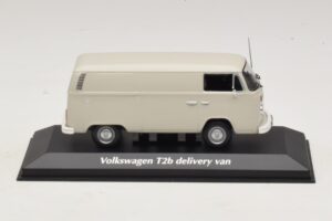 Volkswagen T2b Furgonetă De Livrare Gri Maxichamps 1:43 940053060 Metal