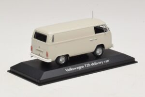 Volkswagen T2b Furgonetă De Livrare Gri Maxichamps 1:43 940053060 Metal - imaginea 2 din 5