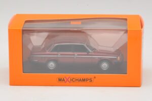 Volvo 240 GL Dark Red Metallic Maxichamps 1:43 940171401 Metal - imaginea 5 din 5