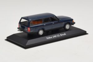Volvo 240 GL Break Albastru Închis Maxichamps 1:43 940171412 Metal - imaginea 2 din 5