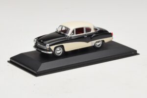 Wartburg A311 Albastru Închis Alb Minichamps 1:43 WARBURG001 Metal - imaginea 2 din 5